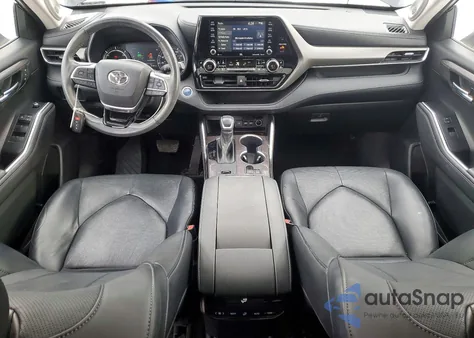 2021 Toyota Highlander Hybrid Limited z USA, uszkodzony, nr VIN 5TDDBRCHXMS533767